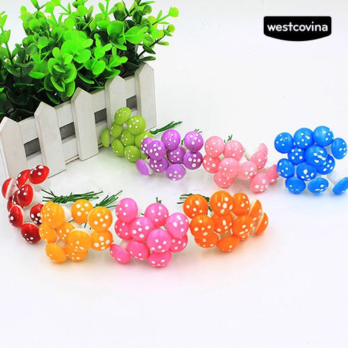 Bộ 10 mô hình nấm mini dùng trang trí nhà búp bê xinh xắn