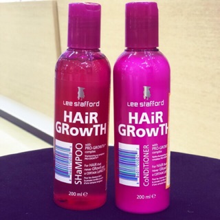 Bộ dầu gội xả kích thích mọc tóc Lee Stafford Hair Growth (Bill Anh)