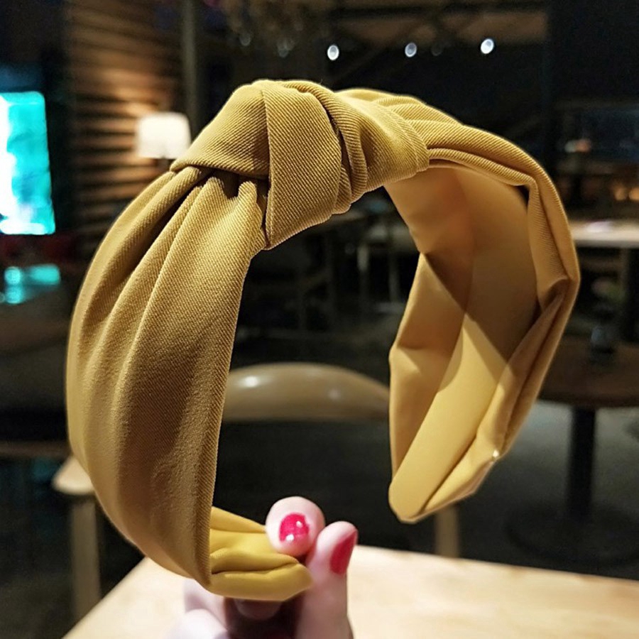 Băng đô xoắn nơ phong cách Hàn Quốc xinh xắn thời trang cho nữ