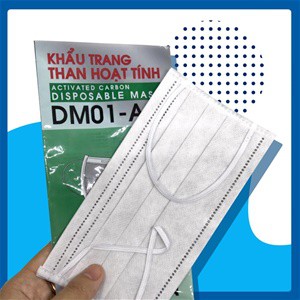 Khẩu Trang Than Hoạt Tính DM01-AC (Dạng Túi) (COMBO 10 TÚI) | BigBuy360 - bigbuy360.vn