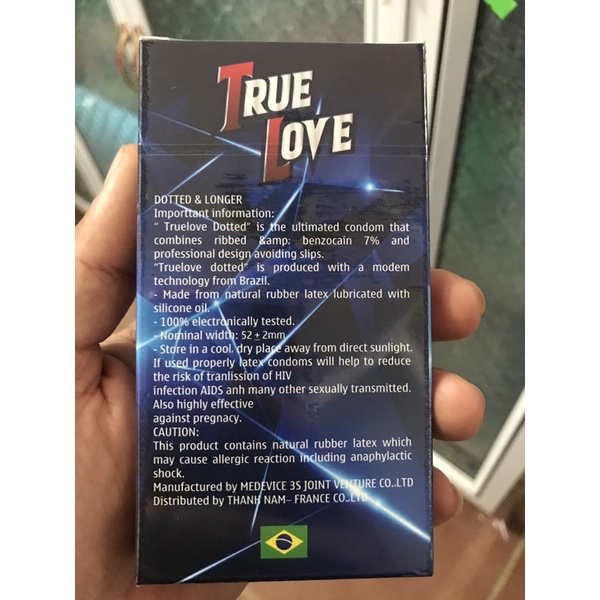 Bao cao su TRUE LOVE