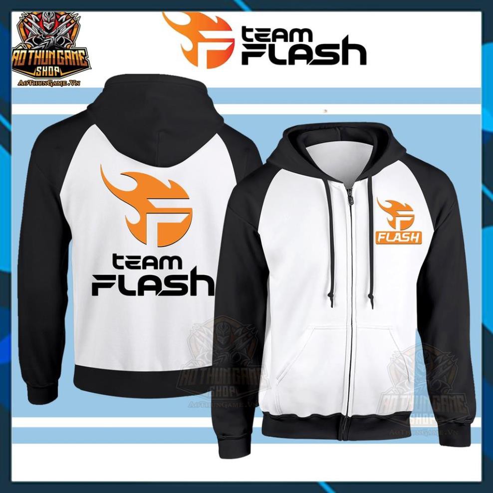 ( DEAL HOT) Áo khoác Team Flash, áo khoác game liên quân, liên minh huyền thoại, free fire