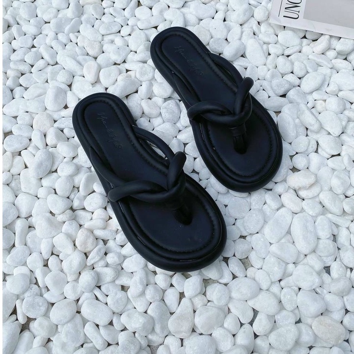Dép Nữ BỆT Xỏ Ngón Quai Xoắn Thời Trang Mix Nhiều Màu Hot Trend TRINH LÊ SHOP GIÀY DÉP TL8922
