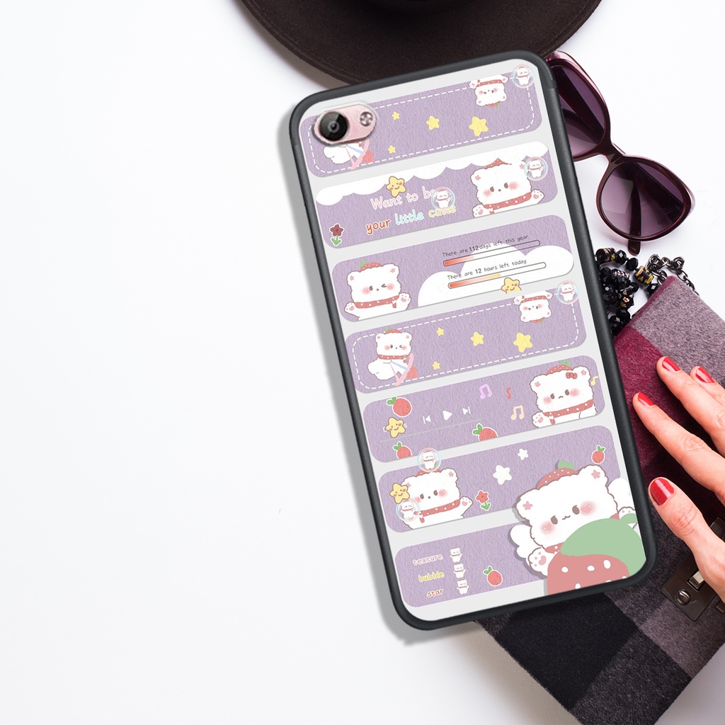 Ốp Lưng ViVo Y53 - Y55 - Y66 - Y67 - Y71 , In Hình Sinh Động, Dễ Thương Dành Cho Các Bạn Gái.