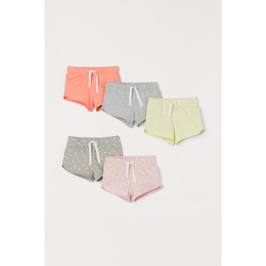 Set 5 quần đùi cotton cho bé hàng vợt sale