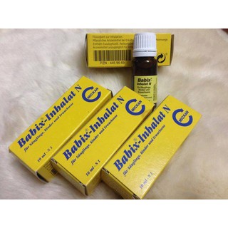 Dầu babix  nghẹt mũi, sổ mũi, chống ho