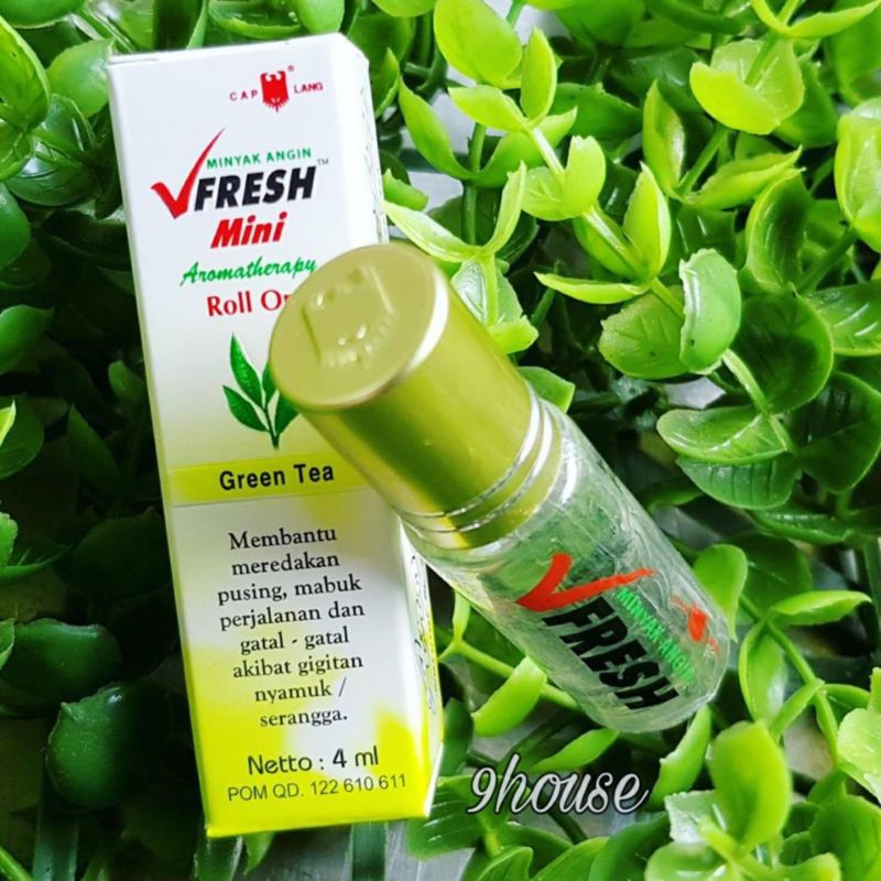 Dầu lăn tinh dầu thảo dược VFRESH 4ml