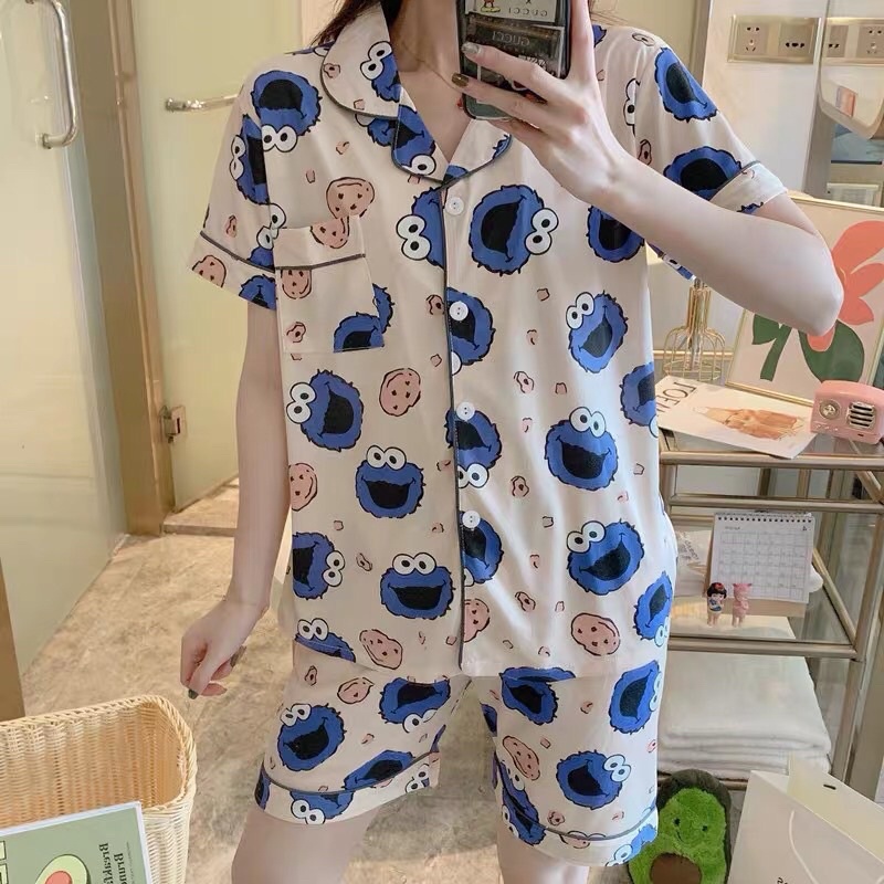 RẺ VÔ CỰC Bộ Pijama Nữ Cộc Đùi (Bộ Pijama Cộc Nữ Đẹp)