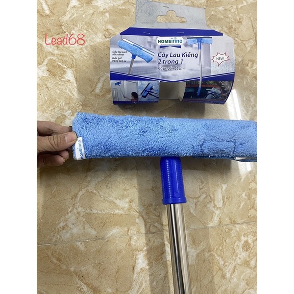 Cây lau kính 2 in 1 cán 65cm chính hãng Homeinno