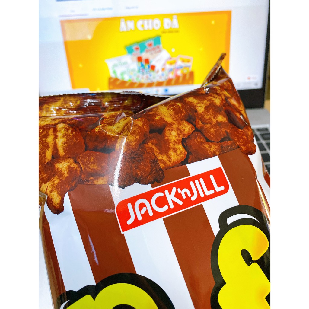 Bánh Snack Puff Corn Chocolate 32g, đồ ăn vặt
