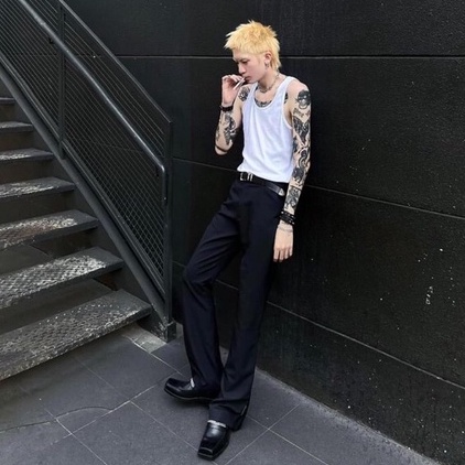 Quần Tây Nam Nữ Vitex Ống hơi Loe Hàng Thiết kế siêu Hot - Mullet