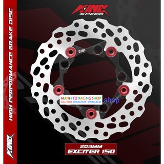 đĩa thắng king drag xe sonic exciter 150