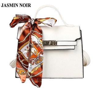 Túi Xách JASMIN NOIR Bằng Da Pu Phối Nơ Thời Trang Thanh Lịch Dành Cho Nữ