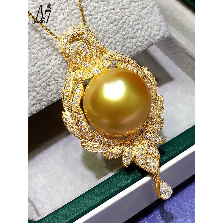 Vòng cổ Ngọc Trai Mặt Vỏ Sò Cho Nữ A7