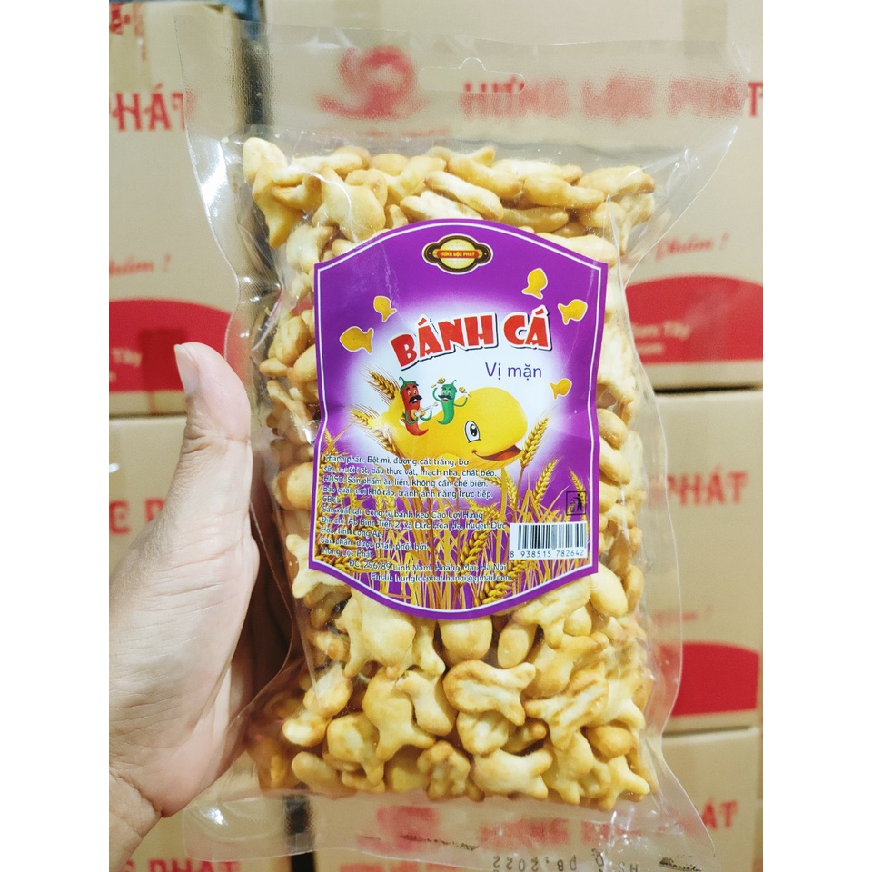 Bánh Quy Cá Mặn Sài Gòn Gói 130gr