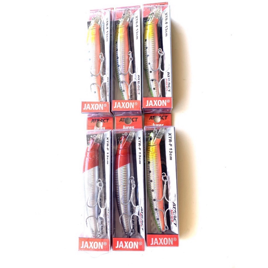 Cá Giả JAXON 13 cm 25g Mồi Cá Giả Câu Lure, câu biển, hồ lớn