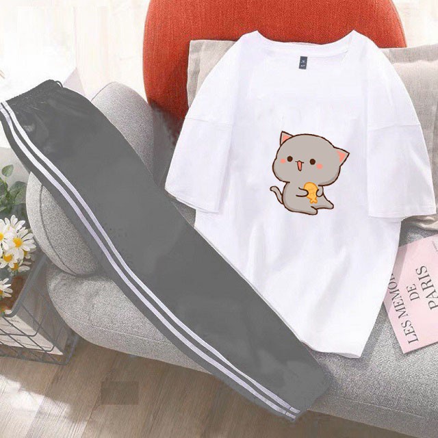 [SIÊU CUTE 106] Sét Bộ Đồ Quần Áo Nữ Đẹp Giá Rẻ Ngắn Tay Mặc Đi Chơi Xinh Cute - Mặc Ở Nhà Dễ Thương Cho Học Sinh Cấp 2-