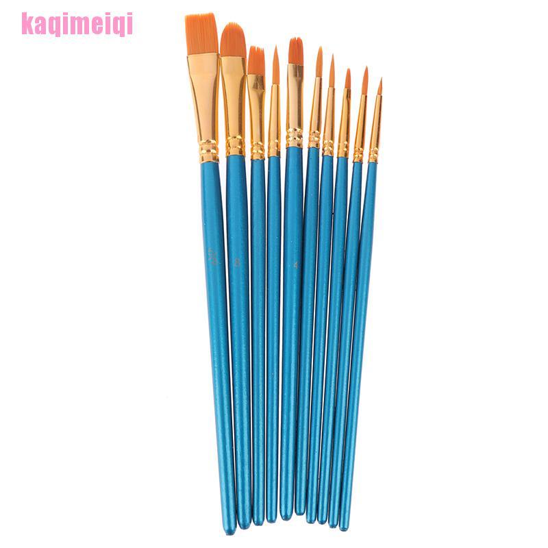 Set 10 Cọ Vẽ Màu Nước Đa Năng Tiện Dụng Chất Lượng Cao