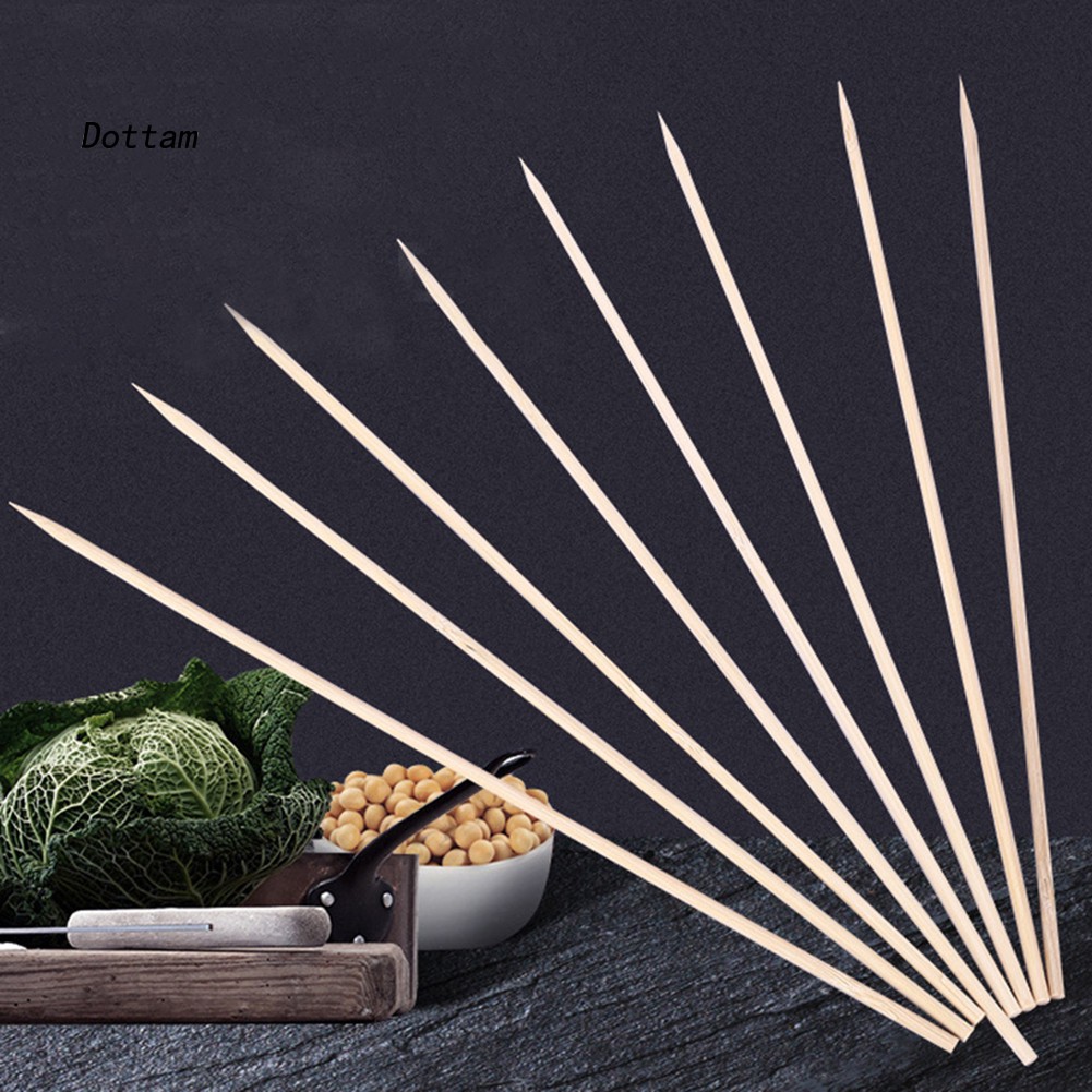 Set 50/100 Que Tre Xiên Thịt Nướng Bbq Tiện Lợi