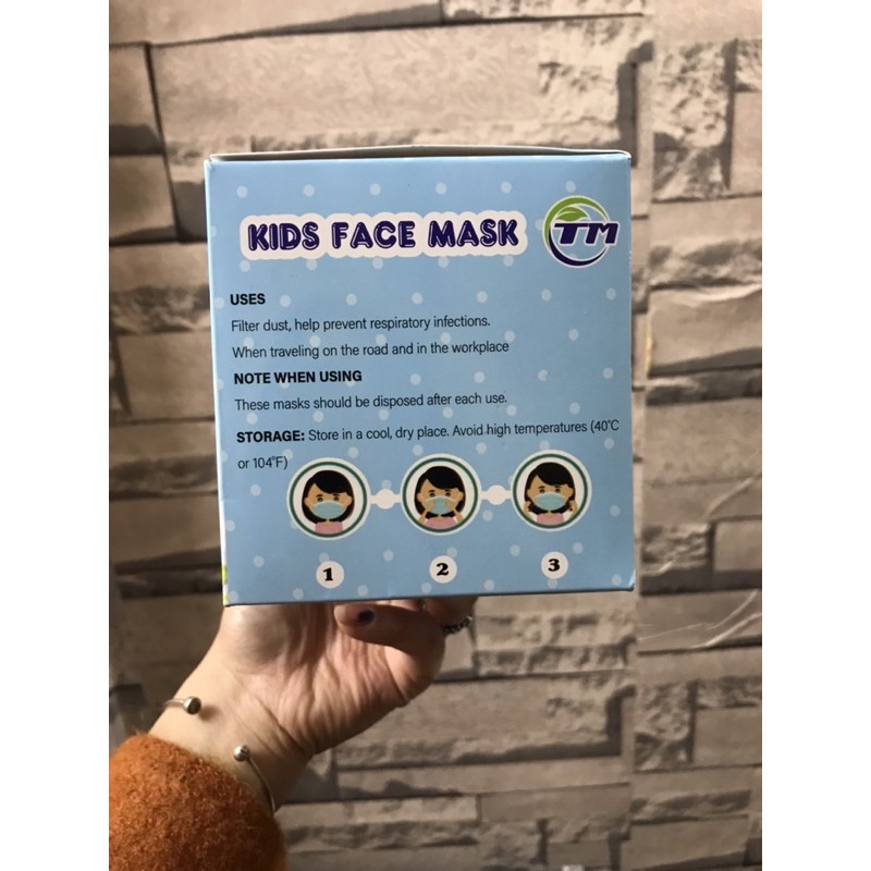 Khẩu trang trẻ em 4 lớp hàng chuẩn công ty bảo vệ sức khoẻ