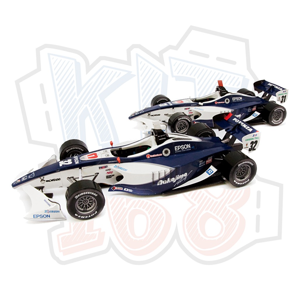 Mô hình giấy xe đua Formula Nippon 2012