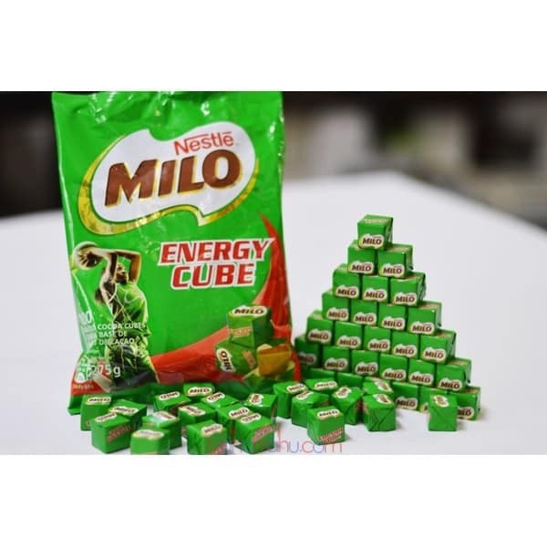Combo 100 viên KẸO MILO CUBE món ăn vặt ngon nhiều dưỡng chất tốt cho sức khỏe