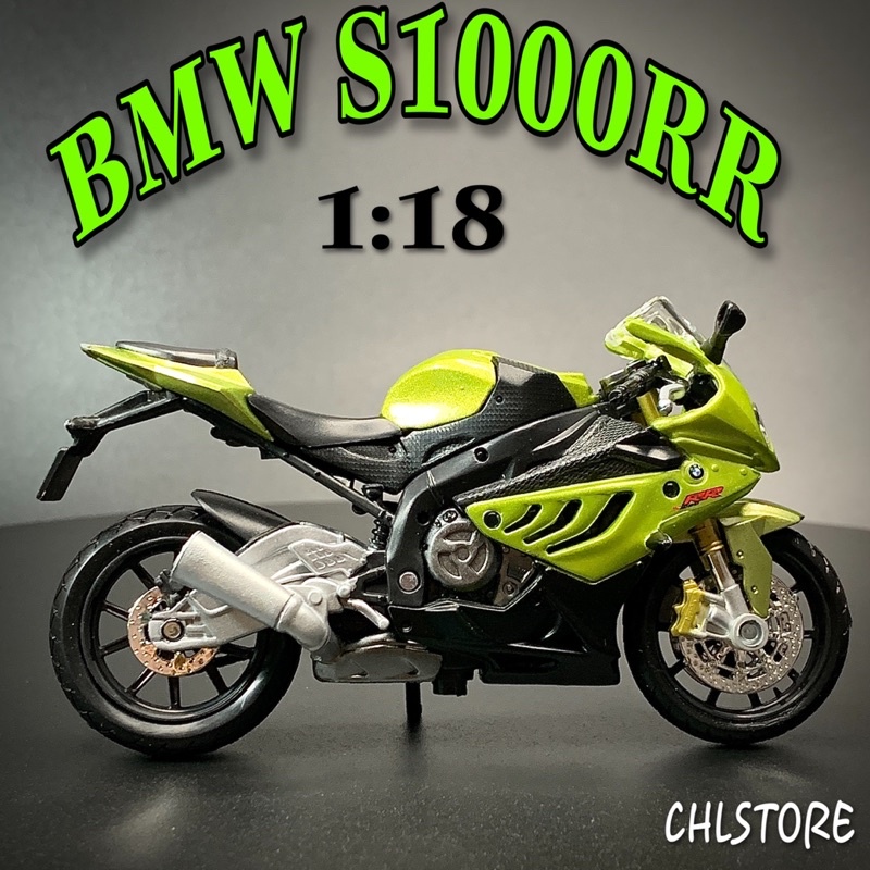 XE MÔ HÌNH - MOTO BMW S1000RR tỷ lệ 1:18 CHLstore Mô Hình Xe