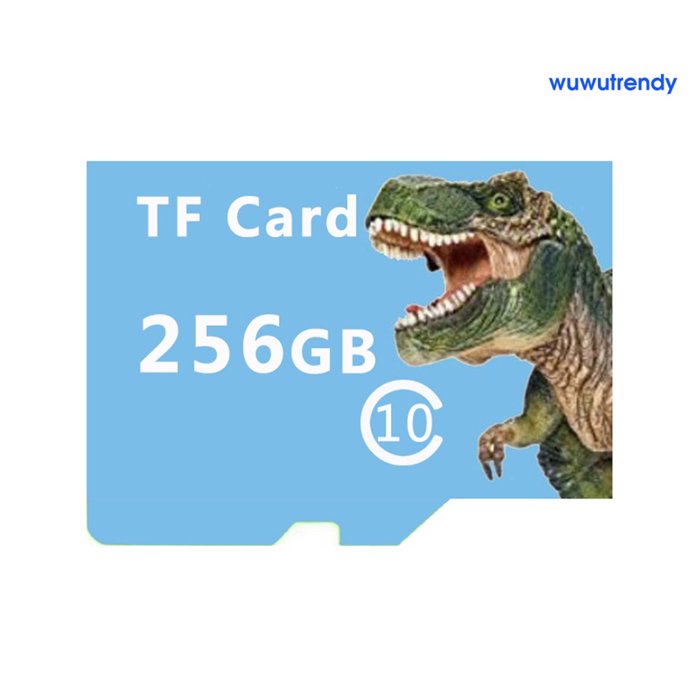 Thẻ Nhớ Micro SD TF 128 / 256 / 512GB Hình Khủng Long Cho Máy Ảnh MP4 | BigBuy360 - bigbuy360.vn