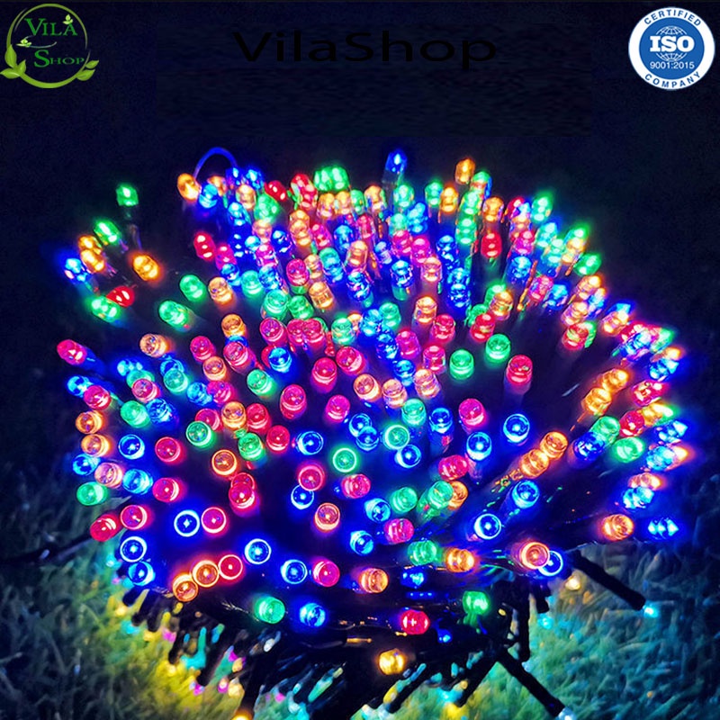 Đèn nháy bóng led kim cương 50m, 40m, 20m, 10m trang trí ngày lễ