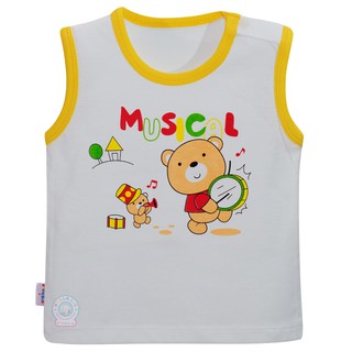 [CAO CẤP][8-29KG] Áo Sát Nách Cho Bé Cotton Hello B&B