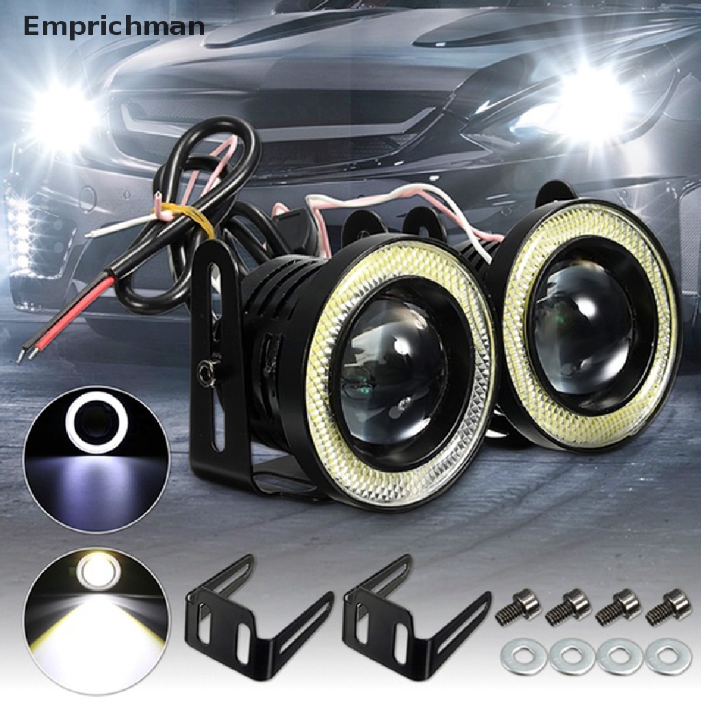 Đèn LED Drl Phá Sương Mù Ánh Sáng Trắng 2.5 ''