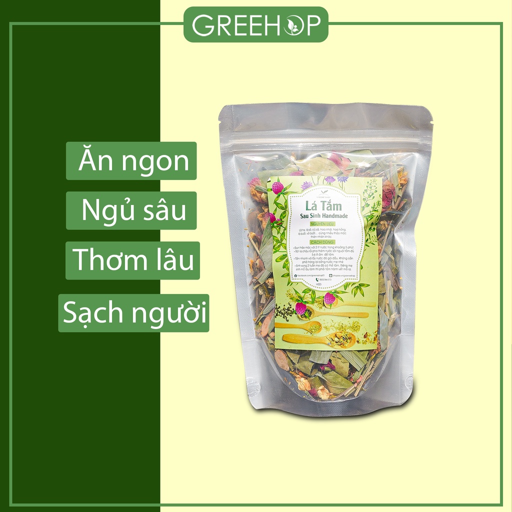 Lá tắm sau sinh thảo dược Greene (Handmade)