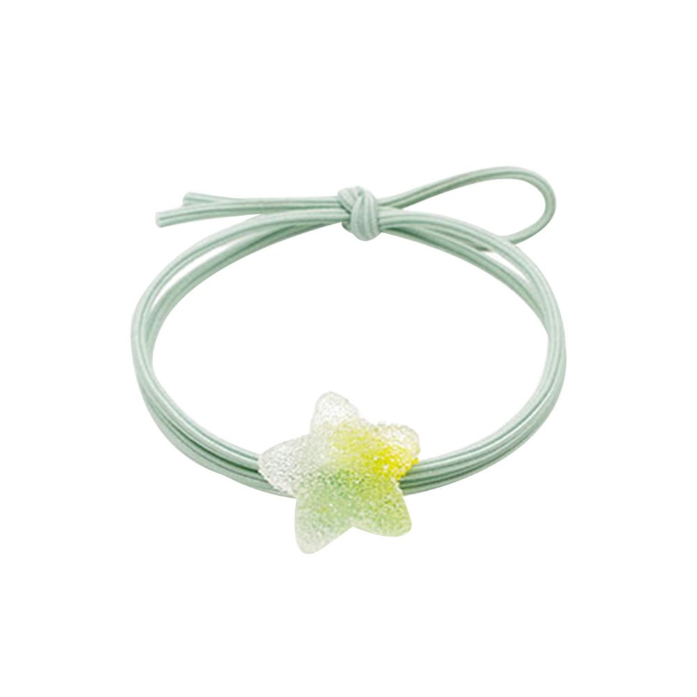 Dây Buộc Tóc Hình Ngôi Sao / Trái Tim Xinh Xắn Cho Nữ