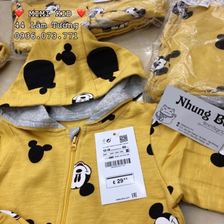 Bộ nỉ Mickey cho bé