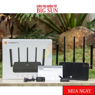 Bộ phát wifi Router xiaomi 4 pro, 5 râu, ram 128MB, rom 16MB - Hàng chính hãng Xiaomi - Bảo hành 12 tháng