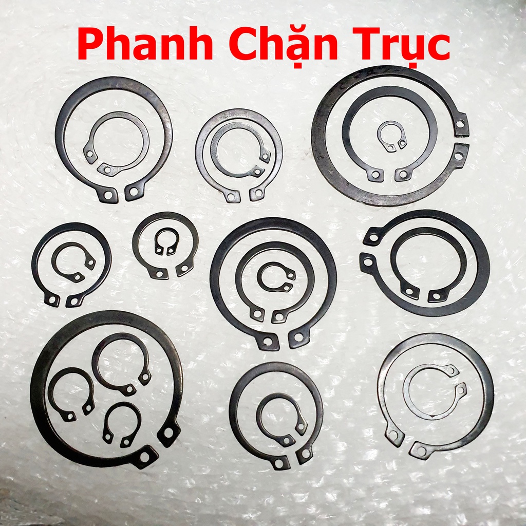 10 chiếc phanh chặn trục các loại (vui lòng đọc mô tả để chọn loại phanh trục phù hợp) vòng phanh chặn ngoài