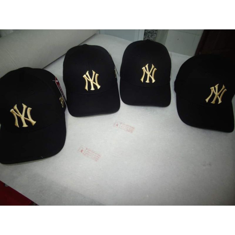 Nón, mũ lưỡi trai unisex thời trang vải kaki  thêu logo NY