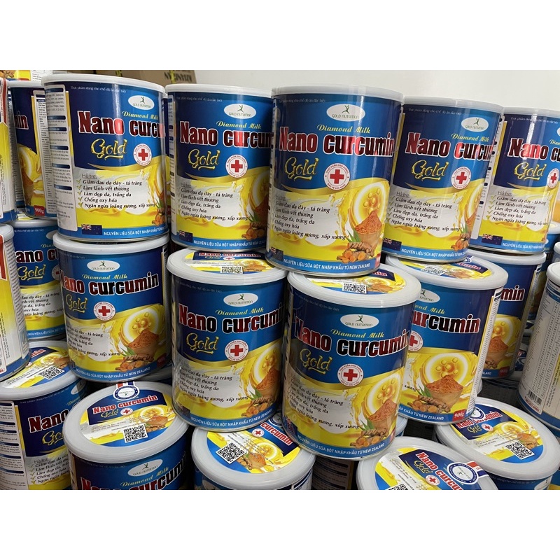 Sữa nghệ Nano Curcumin Gold Detoxmilk chính hãng + quà tặng