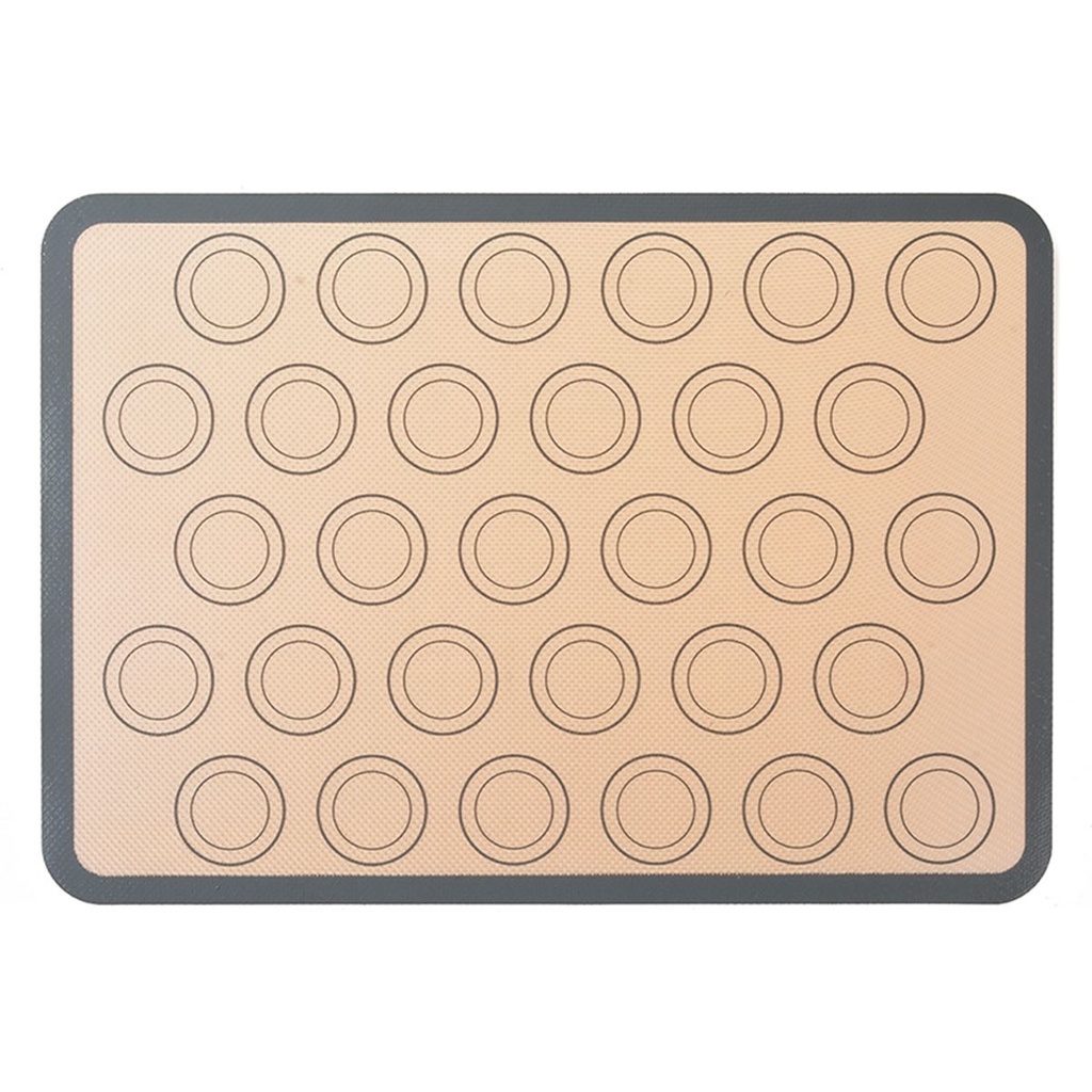 Thảm Silicone Sợi Thủy Tinh Hình Chữ Nhật Chịu Nhiệt Chống Dính Dùng Để Nướng Bánh