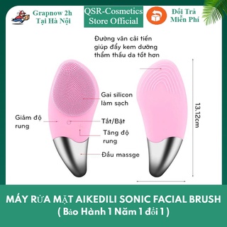 Máy rửa mặt aikedili sonic facial brush