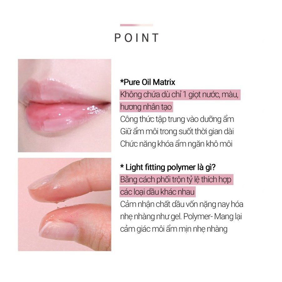 Son Bóng Trong Suốt BBia Lip Oil (3 mùi) 4.5g - Bbia Official Store | BigBuy360 - bigbuy360.vn