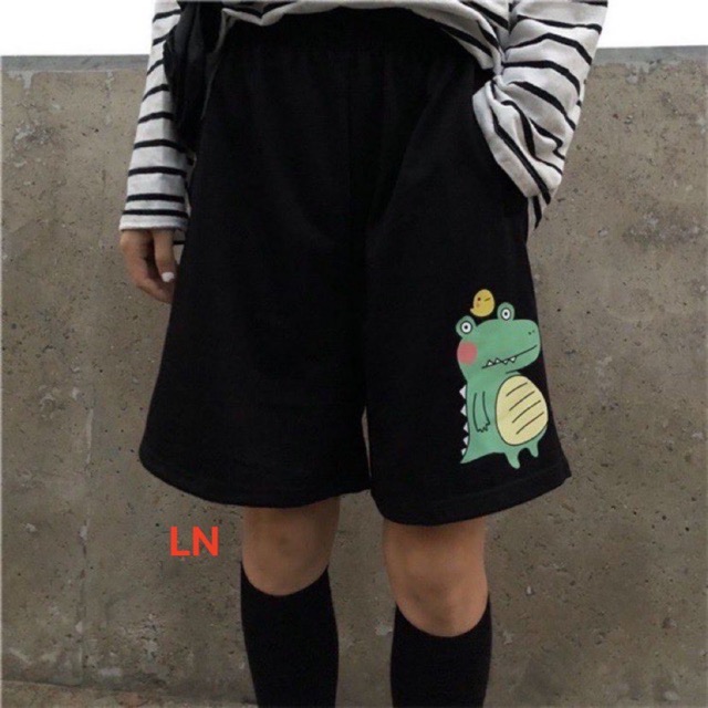 Quần đùi khủng long đội gà LN12