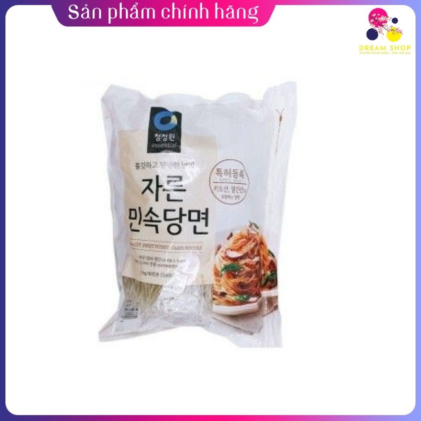 Miến Hàn Quốc/Miến khoai lang Chungjung Won 500g chính hãng