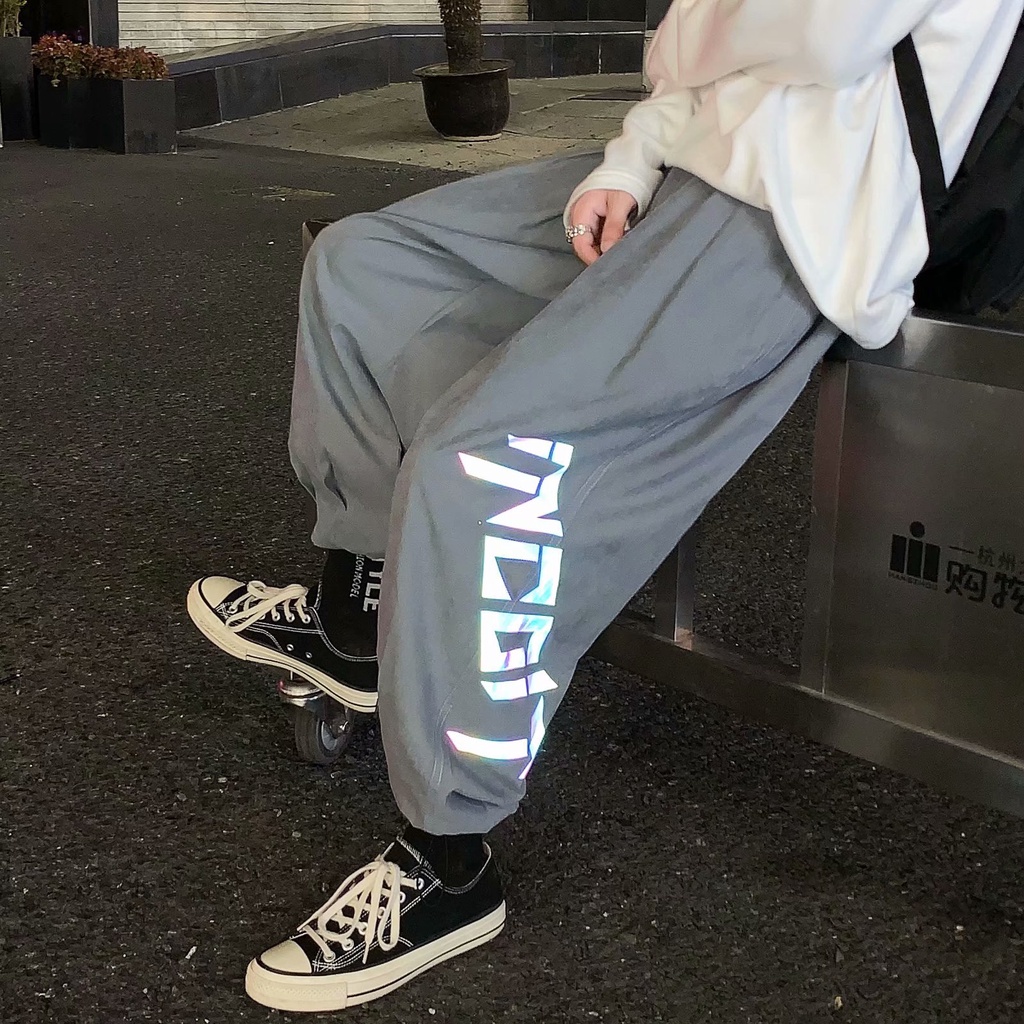 Long pants with dynamic fashion design