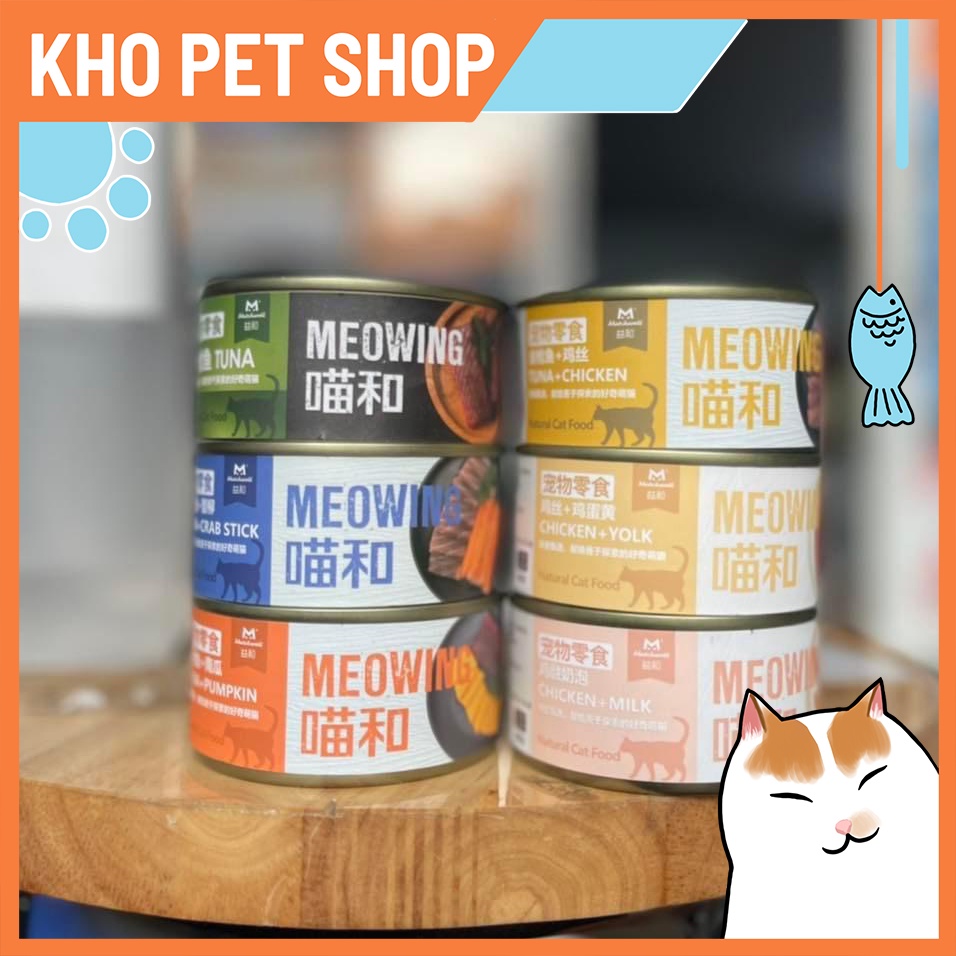 Pate cho mèo Meowing