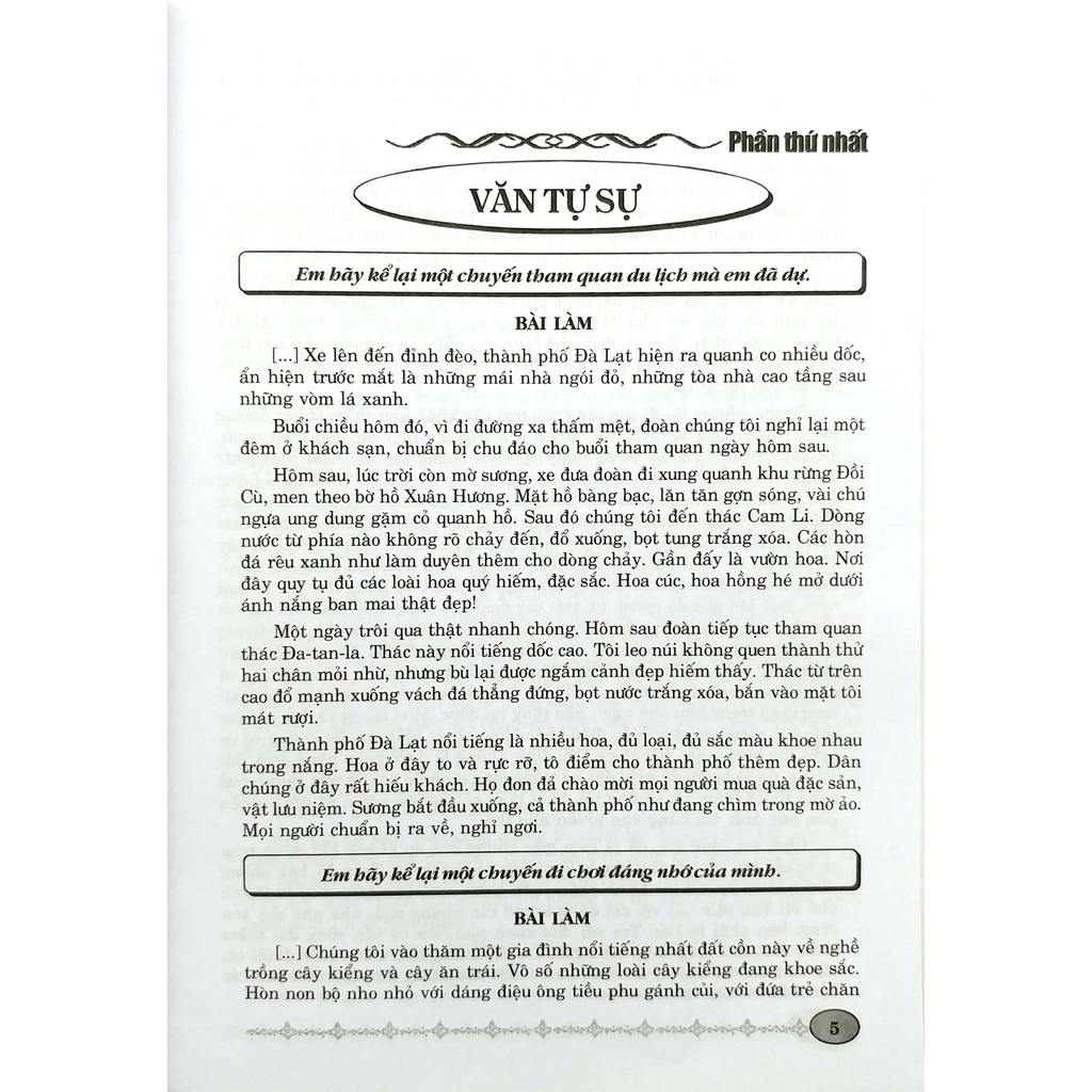 Sách 207 Đề Và Bài Văn Hay Lớp 6 (Theo Chương Trình Giáo Dục Phổ Thông Mới) (Tái Bản)