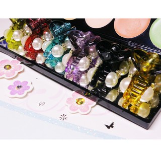 Gấp tóc Mini ngọc trai nhiều màu