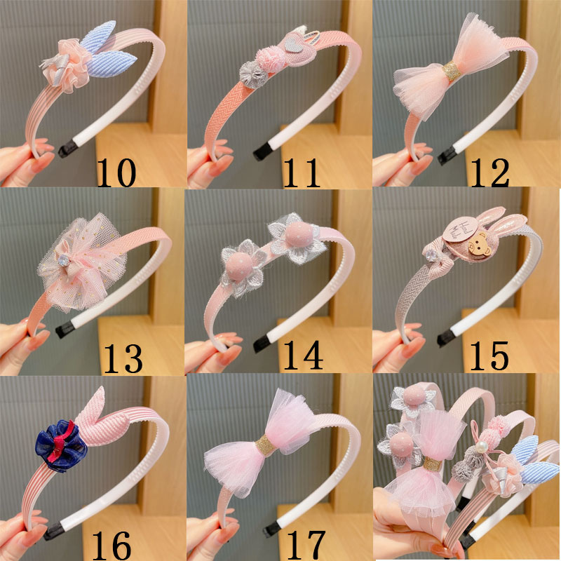 Băng Đô Cài Tóc Đính Hoa Kiểu Công Chúa Dễ Thương Cho Bé Gái