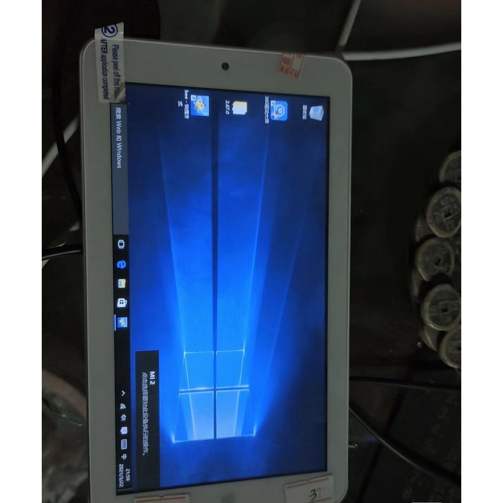 【đề nghị đặc biệt】máy tính bảng windows10 tablet cpu:z3735 1+16g 7-inch screen intel Atom