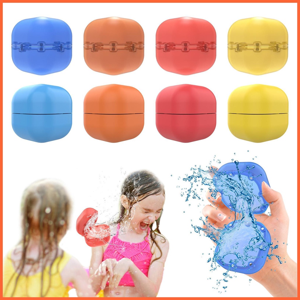 Bong Bóng Nước Bằng Silicone Mềm Tự Dính Nhanh Chóng Cho Trẻ Em